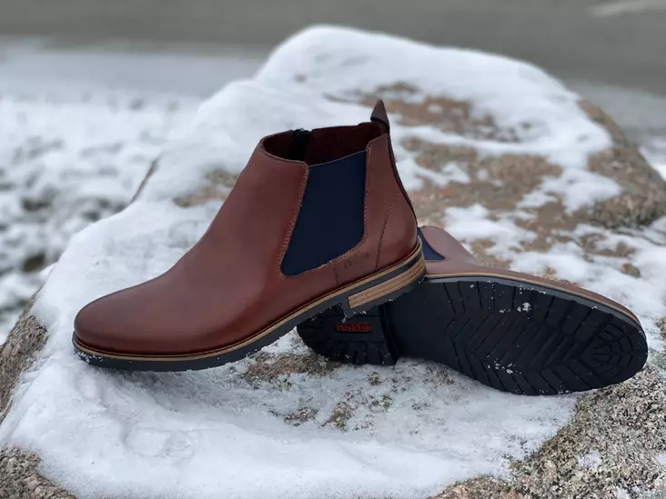 Rieker 14653-24 nilkkuri - Miesten nauhattomat kävelykengät - 1465314 - 1