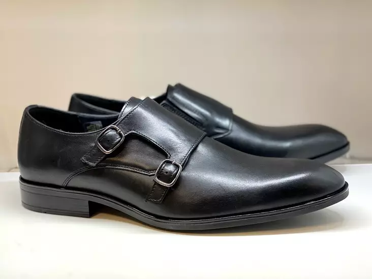 Topman 14754 Nahkainen puolikenkä - Miesten nauhattomat juhlakengät - 14754 - 1