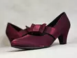 Chantana Bordeaux Satin korkokenkä - Remmilliset korkokengät - 485755 - 1