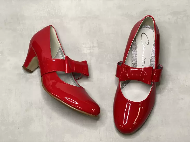 Chantana RED PU remmillinen korkokenkä - Remmilliset korkokengät - 48515215 - 1