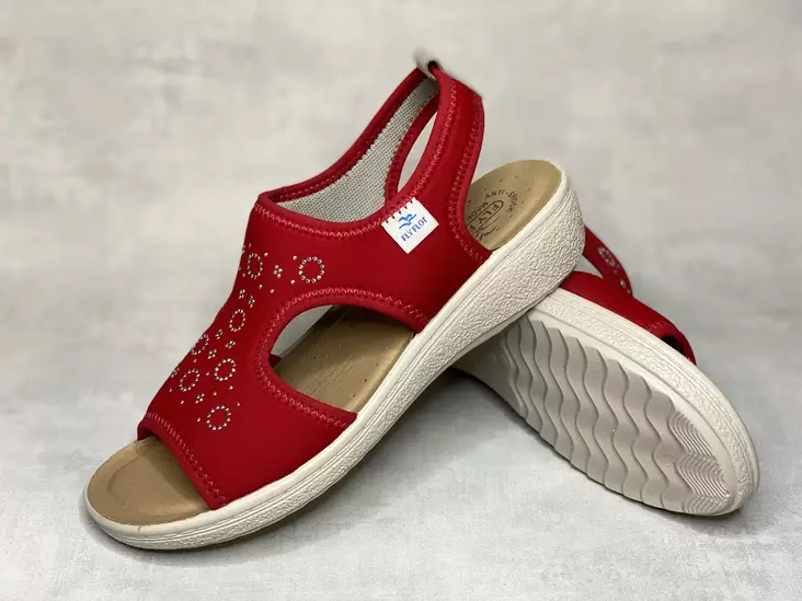 Fly Flot P Stretch strassi sandaali - Naisten työsandaalit - 1525557685 - 1