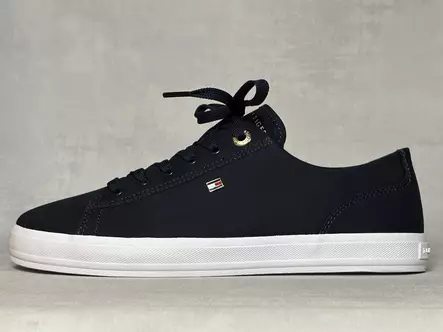 Tommy Hilfiger Foxing Sneaker Canvas - Naisten matalavartiset tennarit - 09170DW6 - 2