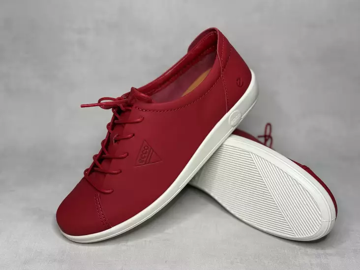 Ecco Soft 2.0 Chili kävelykenkä - Naisten matalavartiset tennarit - 20658301466 - 1