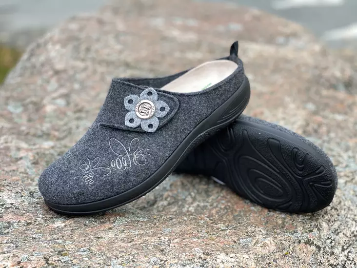 Fly Flot Kukka huopatossu - Naisten sisäkengät ja tossut - 560866 - 1