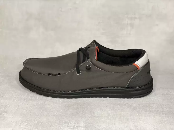 Hey Dude Wally ADV Lava Stone - Miesten kangaskengät - 112410706 - 1