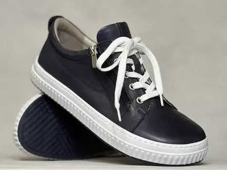 Andrea Conti 0017 nahkatennari - Naisten matalavartiset tennarit - 00690030017 - 1