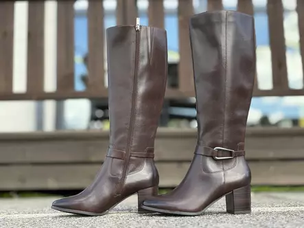 Caprice G 25528-47 337 nahkasaapas - Naisten klassiset saappaat - 2552847337 - 2