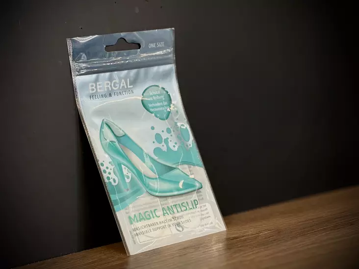 Bergal Magic Antislip sukansuoja - Geelipohjalliset - 6867 - 1