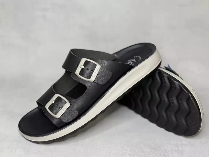 Fly Flot Anti-Shock Black sandaali - Naisten arkisandaalit - 352577077 - 1