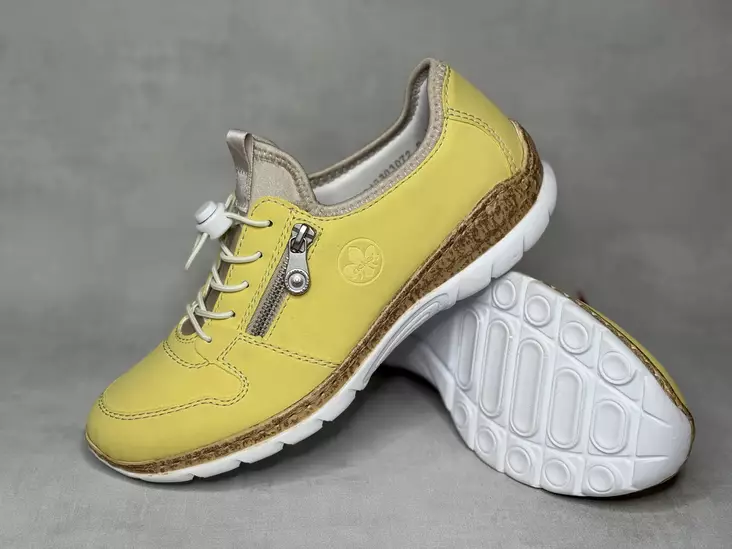 Rieker N42G0-68 kävelykenkä - Naisten nauhalliset kävelykengät  - N42G068 - 1