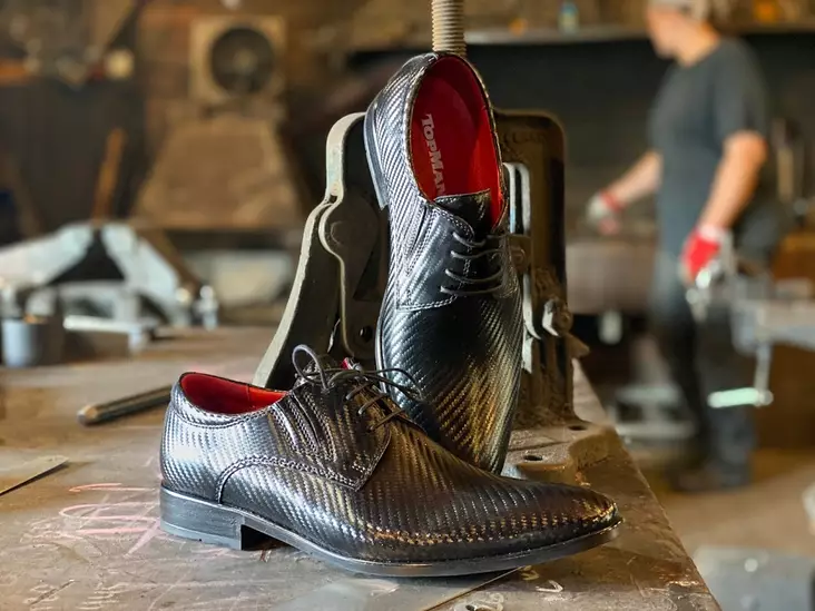 Topman 14709 musta puolikenkä - Miesten nauhalliset juhlakengät - 14709 - 1