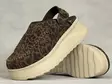 Hey Dude Delray Clog Suede Brown Leopard - Naisten nauhalliset kävelykengät  - 442592GA - 1