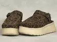 Hey Dude Delray Clog Suede Brown Leopard - Naisten nauhalliset kävelykengät  - 442592GA - 4