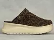 Hey Dude Delray Clog Suede Brown Leopard - Naisten nauhalliset kävelykengät  - 442592GA - 3