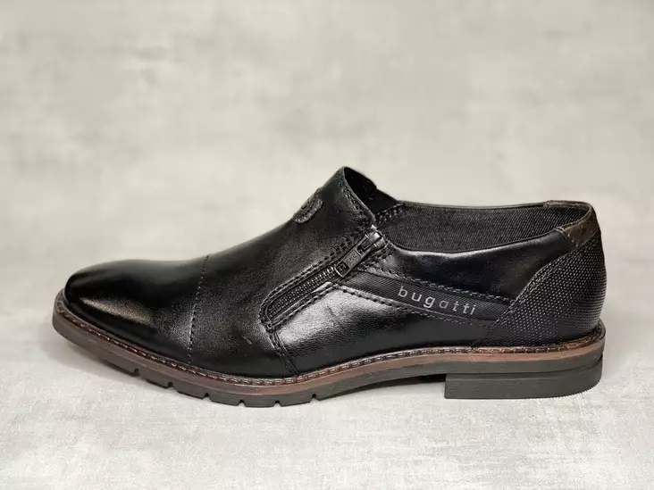 Bugatti A9G62B nauhaton puolikenkä - Miesten nauhattomat kävelykengät - AG9G624B - 1