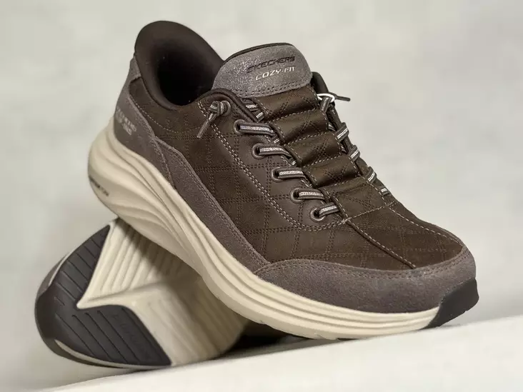 Skechers 150507/CHOC Contour Foam - Naisten nauhalliset kävelykengät - 150507CHOC - 1