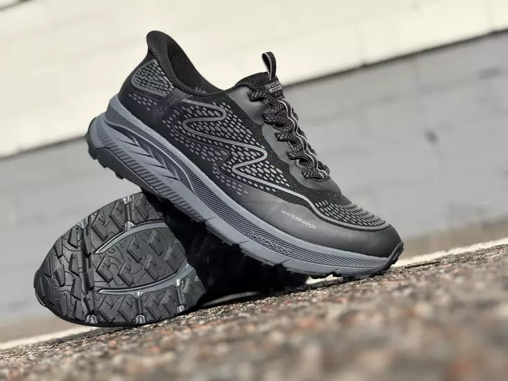Skechers 180257BKCC Switch Back Mist - Naisten lenkkitossut ja urheilukengät - 180257BKCC - 1