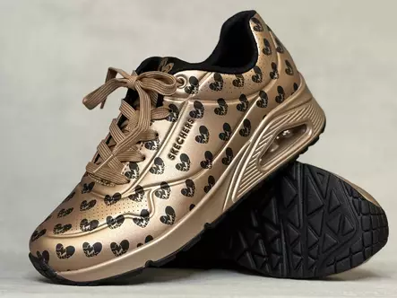 Skechers 190006/RSGD Uno Live colorfully - Naisten matalavartiset tennarit - 190006RSGD - 1