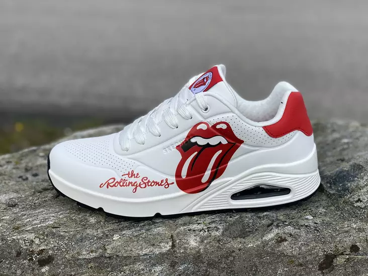 Skechers 183102 Mens Uno Rolling Stones - Miesten matalavartiset tennarit - 183102WRD - 1