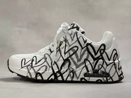 Skechers 155507 Uno Spread The Love - Naisten lenkkitossut ja urheilukengät - 155507WBG - 2