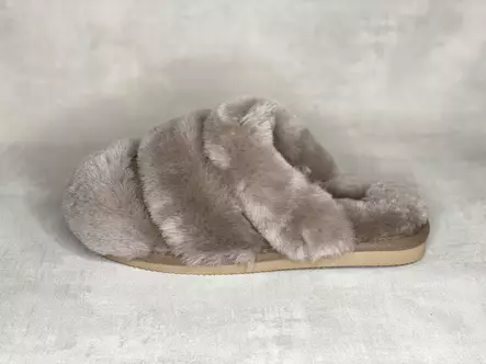 Mjúka pörröinen aamutossu - Naisten sisäkengät ja tossut - 301G06H - 1