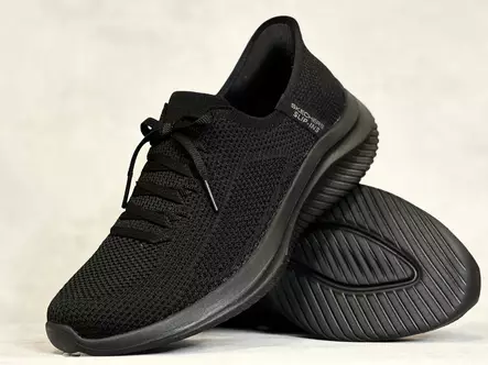 Skechers 150457BBK Ultra Flex 3.0 - Naisten matalavartiset tennarit - 150457BBK - 1