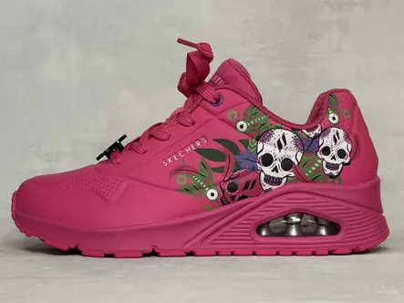 Skechers 155436HTPK Uno Vivos Estamos - Naisten matalavartiset tennarit - 155436HTPK - 2