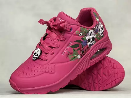 Skechers 155436HTPK Uno Vivos Estamos - Naisten matalavartiset tennarit - 155436HTPK - 1