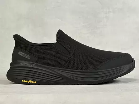 Skechers 217000BBK Go Walk Stability - Miesten nauhattomat kävelykengät - 217000BBK - 2