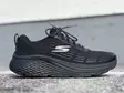 Skechers 129649BBK Max Cushioning Elite - Naisten lenkkitossut ja urheilukengät - 129649BBK - 2
