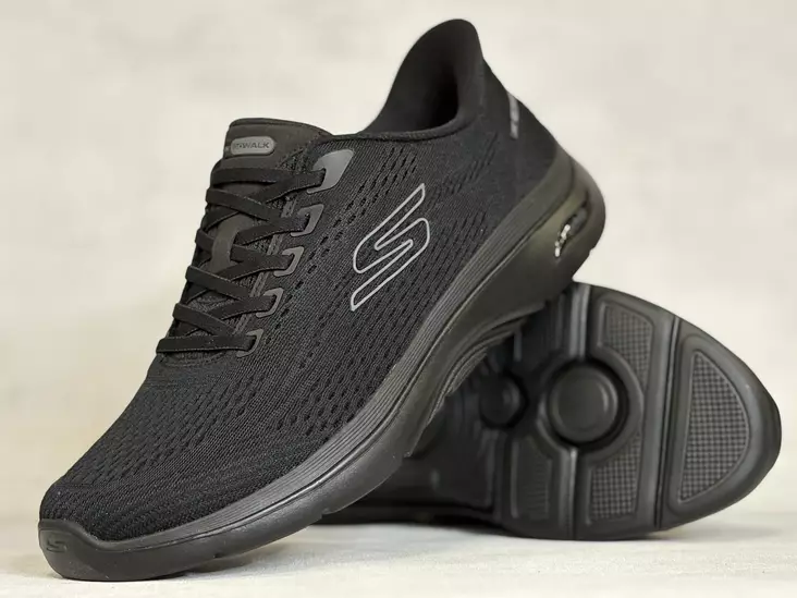 Skechers 125342BBK Go Walk Archfit 2.0 - Naisten lenkkitossut ja urheilukengät - 125342BBK - 1