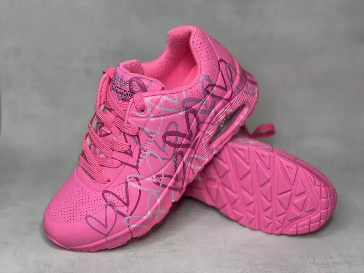 Skechers 155507HTPK Spread the Love - Naisten lenkkitossut ja urheilukengät - 155507HTPK - 1