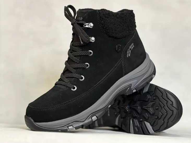 Skechers 167894 Snow Breeze - Naisten nilkkurit - 167894BLK - 1