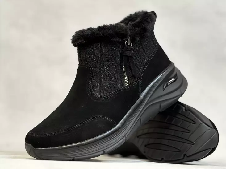 Skechers 168283/BBK Winter Dream - Naisten talvikengät - 168283BBK - 1