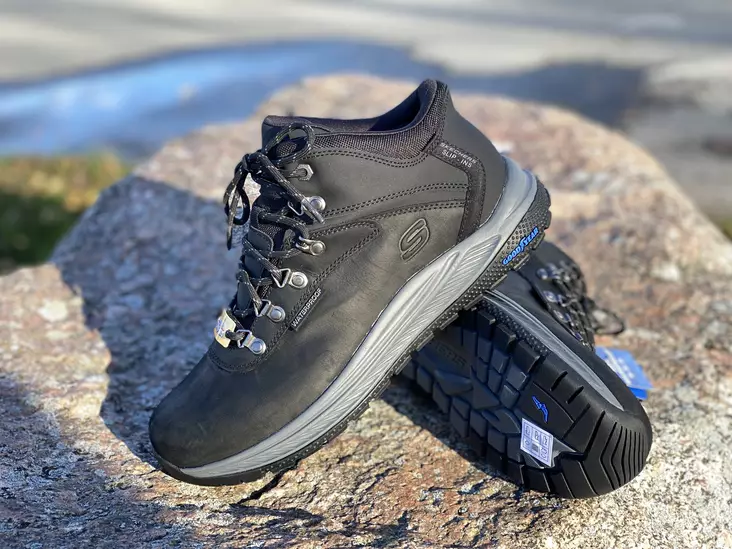 Skechers 205285/BLK Meroe Pikeman - Miesten lenkkarit - 205285BLK - 1