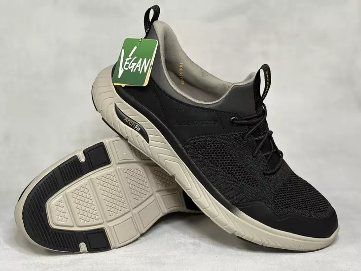 Skechers 205340BLK Arch Fit Crosser - Miesten lenkkarit - 205340BLK - 1