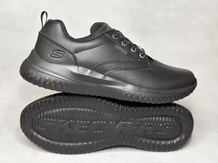Skechers 210661BBK Delson 3.0 Glavine Musta vedenpitävä