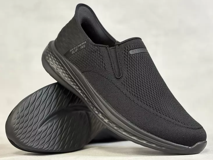 Skechers 210887BBK Slade Deacon - Miesten lenkkarit - 210887BBK - 1