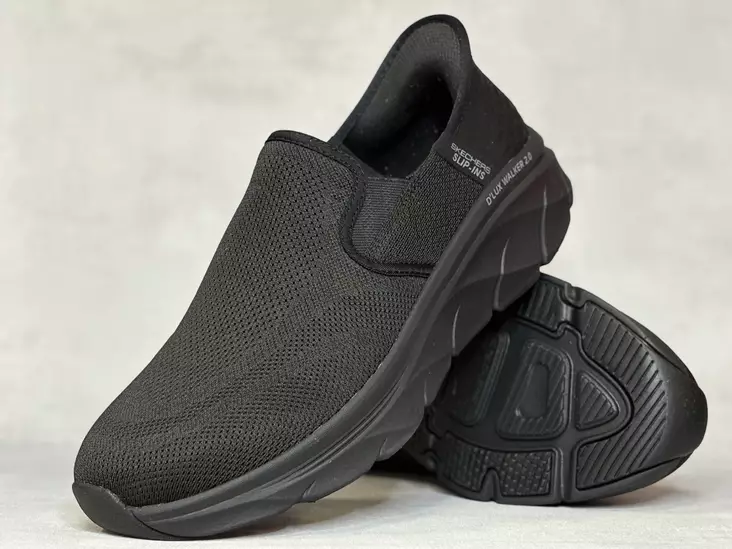 Skechers 232463BBK D'Lux Walker2.0 - Miesten lenkkarit - 232463BBK - 1
