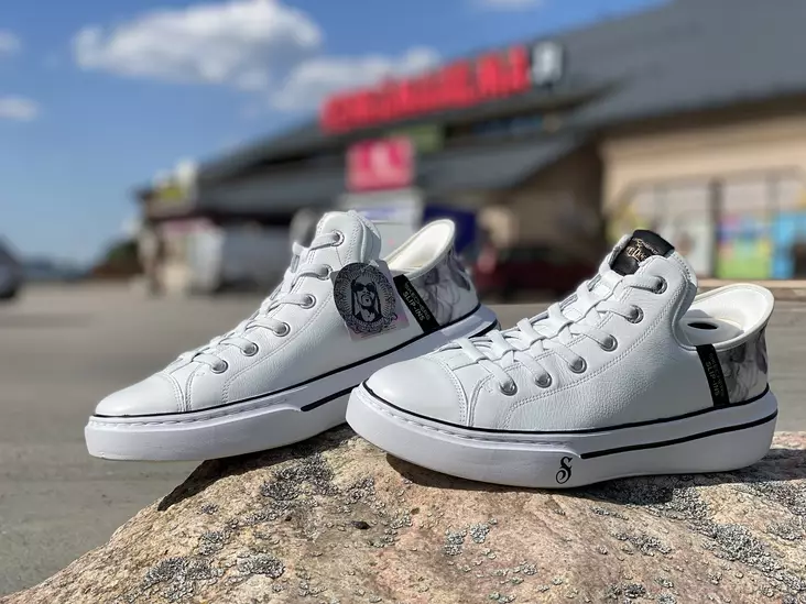 Skechers 251016 Snoop One Slip ins - Miesten lenkkarit - 251016WBK - 1