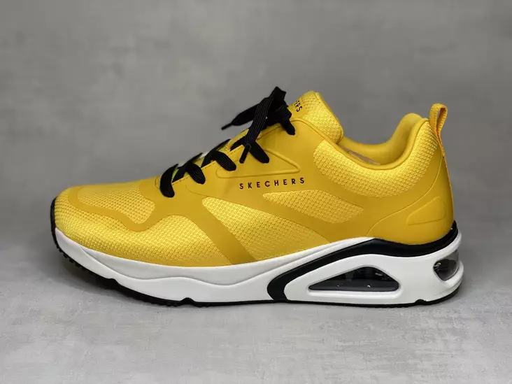 Skechers 183070YEL Tres-Air UNO - Miesten matalavartiset tennarit - 183070YEL - 1