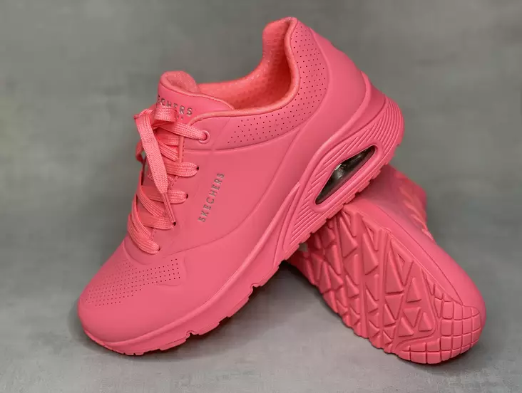 Skechers 73690CRL Uno Stand On Air - Naisten matalavartiset tennarit - 73690CRL - 1