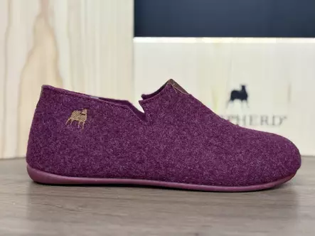 Shepherd of Sweden Plum Elma aamutossu - Naisten sisäkengät ja tossut - 346762PLUM - 2