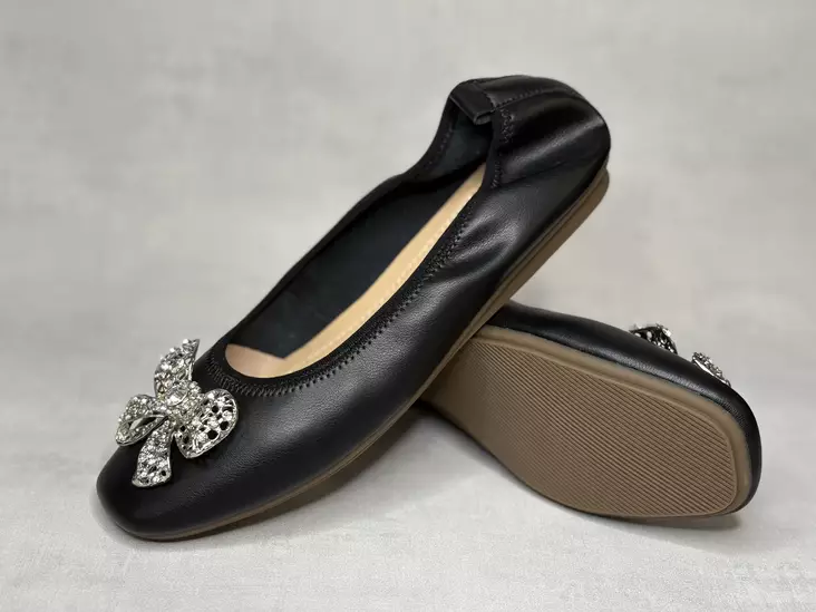 Laura Vita Melyss Noir ballerina - Ballerinat - MM100M - 1