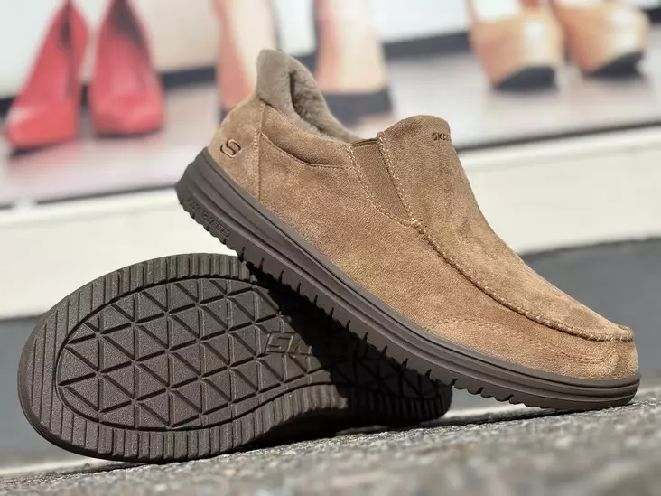 Skechers 205606TAN Murette Scofield - Miesten lenkkarit - 205606TAN - 1