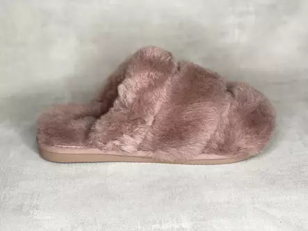 Mjúka pörröinen aamutossu - Naisten sisäkengät ja tossut - 301G06VP - 2