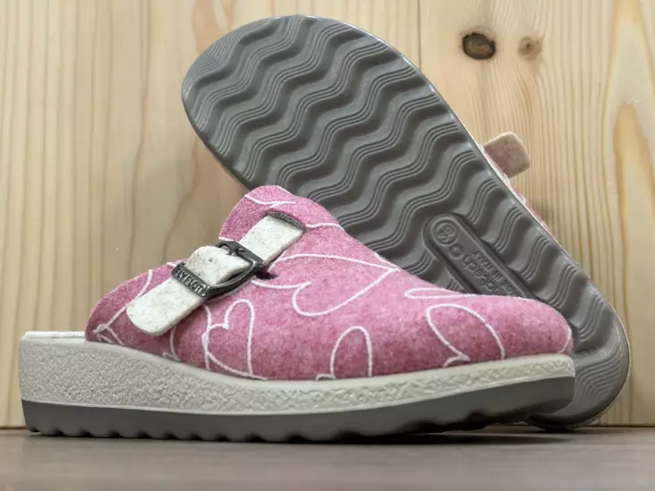 Fly Flot VP sydänkuvioinen aamutossu - Naisten sisäkengät ja tossut - 4525VP - 1