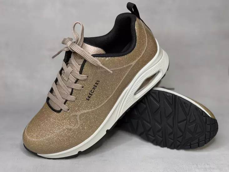 Skechers 155002CHMP Uno Diamond Shatter - Naisten lenkkitossut ja urheilukengät - 155002CHMP - 1