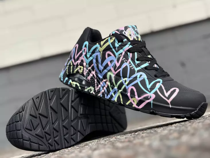 Skechers 155507BPTQ Spread the Love - Naisten lenkkitossut ja urheilukengät - 155507BP - 1