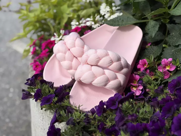 Tommy Jeans DP TJW Braided Slide - Naisten rantasandaalit - EN02764DP - 1